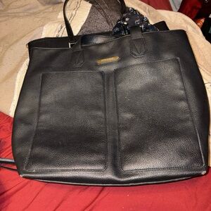 Steve Madden Black Shoulder Bag